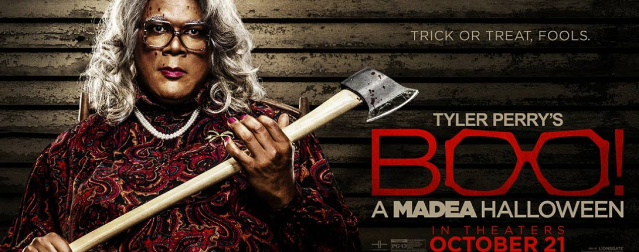 What app can you watch boo a Madea Halloween?