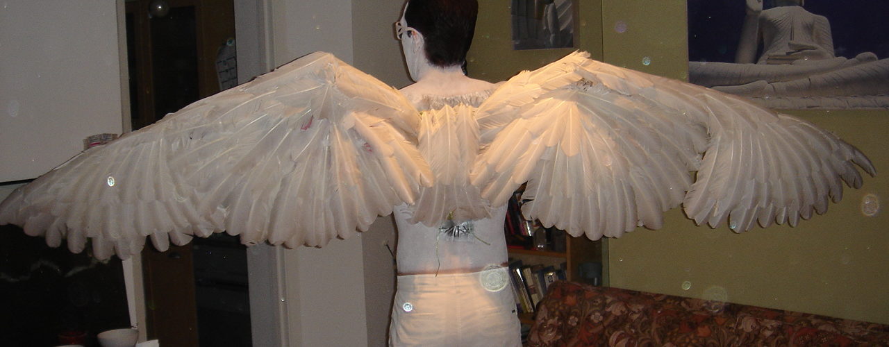 What are angel wings made of?