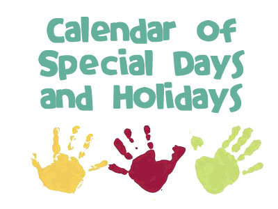 What are special days?