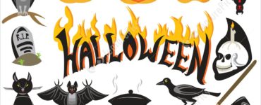 What are three Halloween symbols?