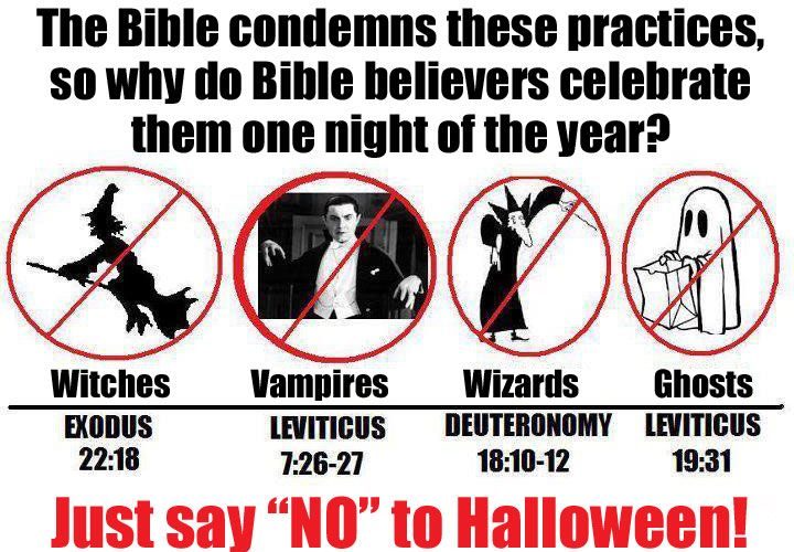What does God say about Halloween in the Bible?