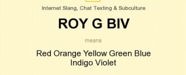 What does yellow stand for?