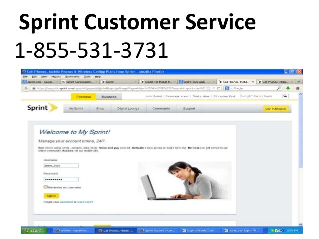 What is the Sprint customer service number?