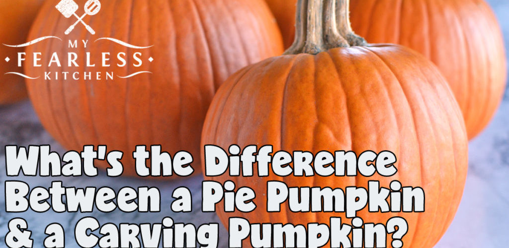 What is the difference between a cooking pumpkin and a carving pumpkin?