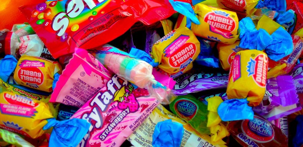 What is the most popular candy to give out on Halloween?