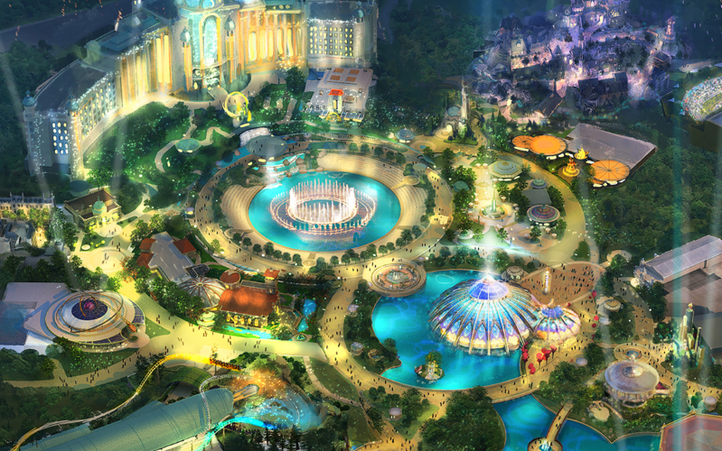 What is the new Universal Theme Park?