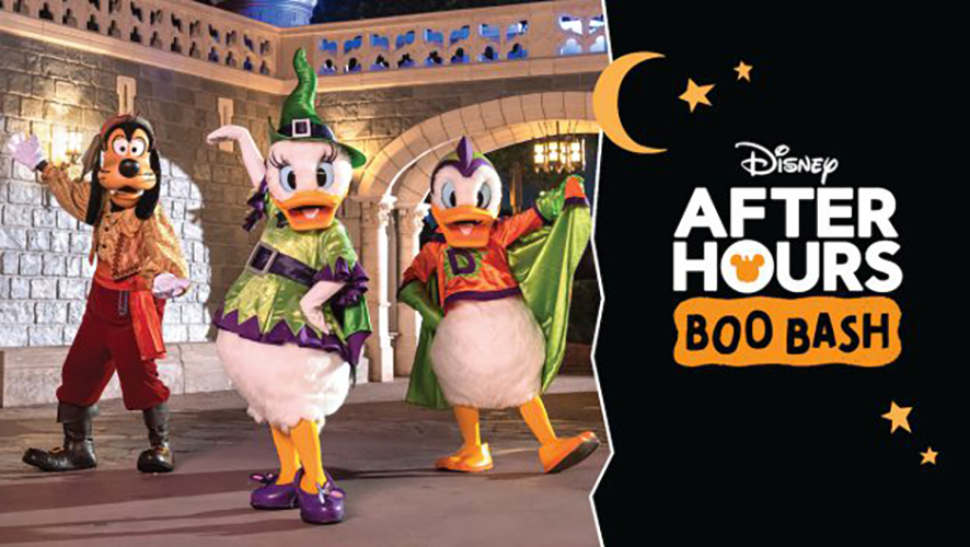 What rides will be open for Disney Boo Bash?