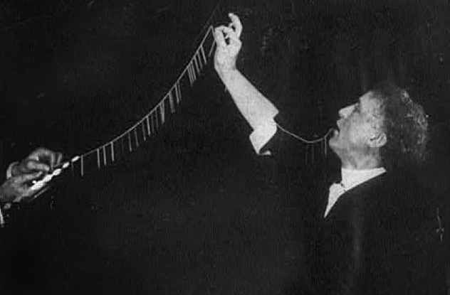 What was Harry Houdini's most famous trick?