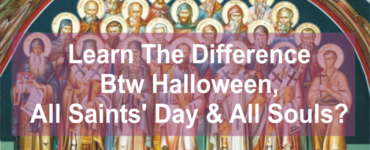 What's the difference between All Saints Day and All Souls Day?