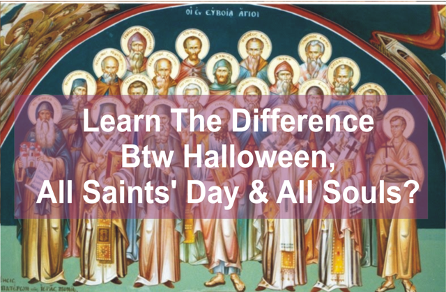What's the difference between All Saints Day and All Souls Day?