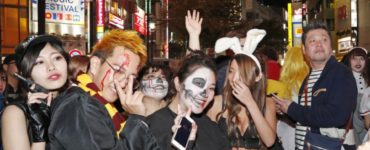 When did Japan first start celebrating Halloween?