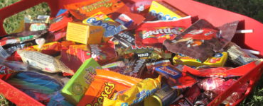 Who takes leftover Halloween candy?