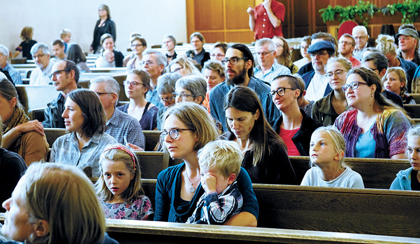 Who worships Mennonites?