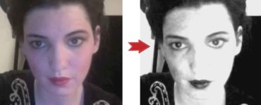 Why did silent film actors wear makeup?