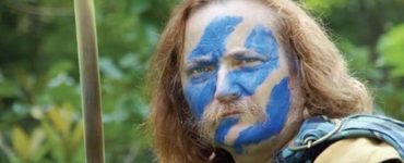Why did the Celts wear blue paint?